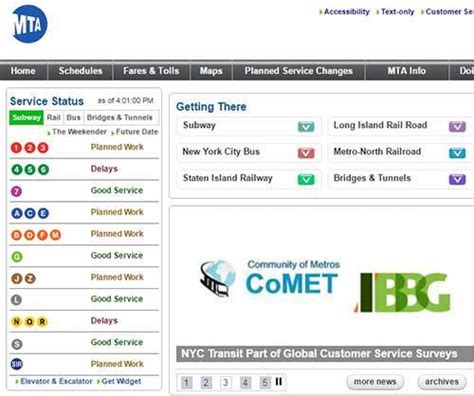 If no bar is displayed for a specific time it means that the service was down and the site was offline. . Www mta info